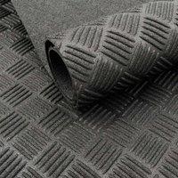 Oseasons Deckplate 1.2m x 1.2m Non-Slip Heavy Duty Floor Mat in Grey | Size: 100 cm diameter