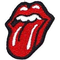 The Rolling Stones Patch Classic Tongue Small new Official embroidered Iron on in Red