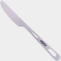 Alpkit Timigos titanium knife, fork & spoon set in Silver