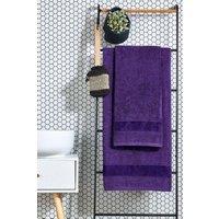 CHRISTY 'Prism' Bold Luxury 100% Turkish Cotton Towels in Purple | Size: Bath Sheet