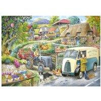 The House Of Puzzles Plum Jam 500 Piece Jigsaw Puzzle