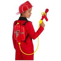 Smiffys Super Soaker Firefighter Costume Prop Set in Red