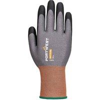 Portwest CT21 - CT Cut C Nitrile Gloves in Grey | Size: 9