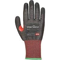 Portwest A670 PU Gloves in Black | Size: 10