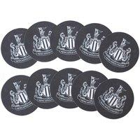 Newcastle United FC Beer Mat (Pack of 10) in Black