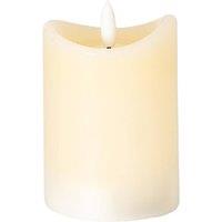 Hill Interiors Luxe Collection LED Candle (Batteries Included) in Cream