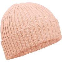 Beechfield Cotton Beanie in Peach
