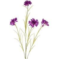 Hill Interiors Cornflower Artificial Plant in Purple