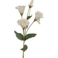 Hill Interiors Eustoma Artificial Flower Spray in White