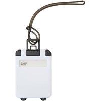 Floso Travel Luggage Tag in White