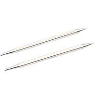 Groves & Thames Nova Cubics: Knitting Pins: Circular: Interchangeable: Standard: 6.00mm in Silver