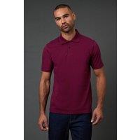 Burton Men's Burgundy Jersey Polo Shirt | Size: XL