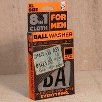 Boxer Gifts Men's Funny 8-in-1 Ball Washer Cloth - Rude Joke Gift for Men