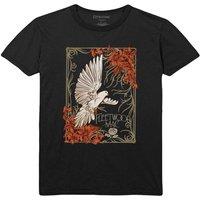 Fleetwood Mac Men's Dove Cotton T-Shirt in Black | Size: Large
