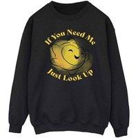 Wish Men's If You Need Me Just Look Up Sweatshirt in Black | Size: XL