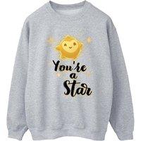 Wish Men's Youre A Star Sweatshirt in Grey | Size: 2XL