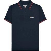Lambretta Men's Tipped Big & Tall Polo Shirt in Dark Navy | Size: XL