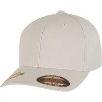 Yupoong Men's Flexfit Polyester Baseball Cap in Beige | Size: Large/XL