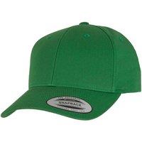 Yupoong Men's Flexfit Classic Curved Snapback Cap in Green