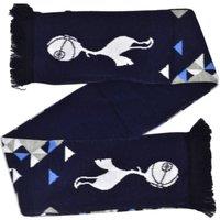 Tottenham Hotspur FC Men's Particle Scarf in Mid Navy