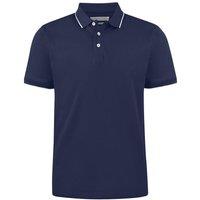James Harvest Men's Greenville Regular Polo Shirt in Navy | Size: Small