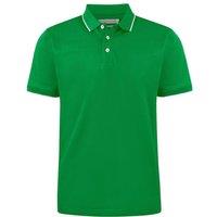 James Harvest Men's Greenville Regular Polo Shirt in Green | Size: 2XL