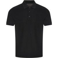 PRO RTX Men's Pro Wicking Polo Shirt in Black | Size: 5XL