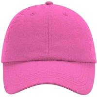 Beechfield Men's 6 Panel Low Profile Baseball Cap in Pink
