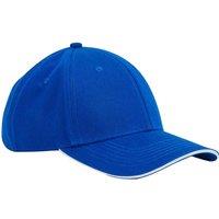 Beechfield Men's EarthAware 6 Panel Cotton Baseball Cap in Bright Blue