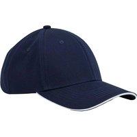 Beechfield Men's EarthAware 6 Panel Cotton Baseball Cap in Mid Navy