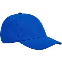 Beechfield Men's EarthAware Classic 5 Panel Cotton Baseball Cap in Royal