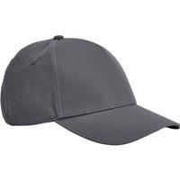 Beechfield Men's EarthAware Classic 5 Panel Cotton Baseball Cap in Mid Grey