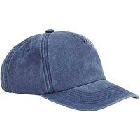 Beechfield Men's Relaxed Vintage Baseball Cap in Mid Blue