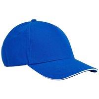 Beechfield Men's EarthAware Classic 5 Panel Cotton Baseball Cap in Bright Blue