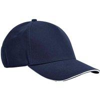 Beechfield Men's EarthAware Classic 5 Panel Cotton Baseball Cap in Mid Navy