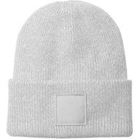 Beechfield Men's Tonal Patch Cuffed Beanie in Grey