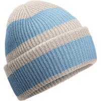 Beechfield Men's Colour Block Beanie in Ivory