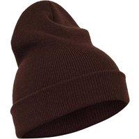 Flexfit Men's Knitted Cuffed Beanie in Brown