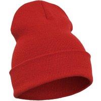 Flexfit Men's Knitted Cuffed Beanie in Red