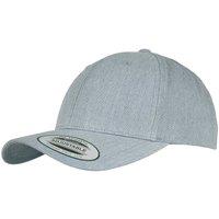 Flexfit Men's Classic Curved Snapback Baseball Cap in Grey