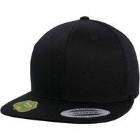Flexfit Men's Cotton Snapback Cap in Black