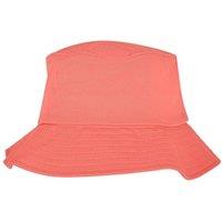 Flexfit Men's Cotton Twill Bucket Hat in Coral