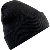 Beechfield Men's Original Cuffed Polylana Beanie in Black