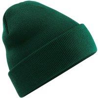 Beechfield Men's Original Cuffed Polylana Beanie in Bottle Green