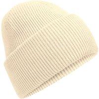 Beechfield Men's Classic Deep Cuffed Beanie in Off-White