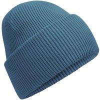 Beechfield Men's Classic Deep Cuffed Beanie in Blue