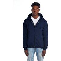 JERZEES Men's Nublend Full Zip Hoodie in Navy | Size: Large