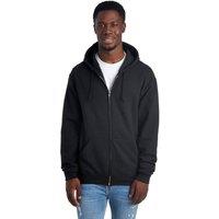 JERZEES Men's Nublend Full Zip Hoodie in Black | Size: 2XL