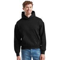 Fruit of the Loom Men's Supercotton Hoodie in Black | Size: Small