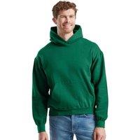 Fruit of the Loom Men's Supercotton Hoodie in Green | Size: XL